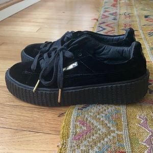 fenty puma velvet creepers